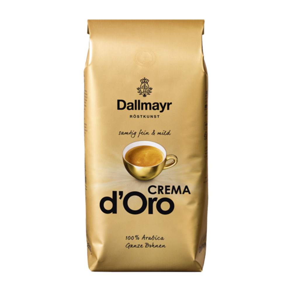 Dallmayr Crema d&apos;Oro mild & fijn - koffiebonen - 1 kilo