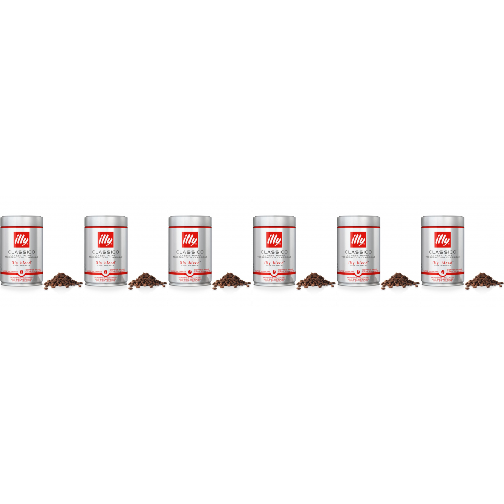 illy Classico - koffiebonen - 6 x 250 gram