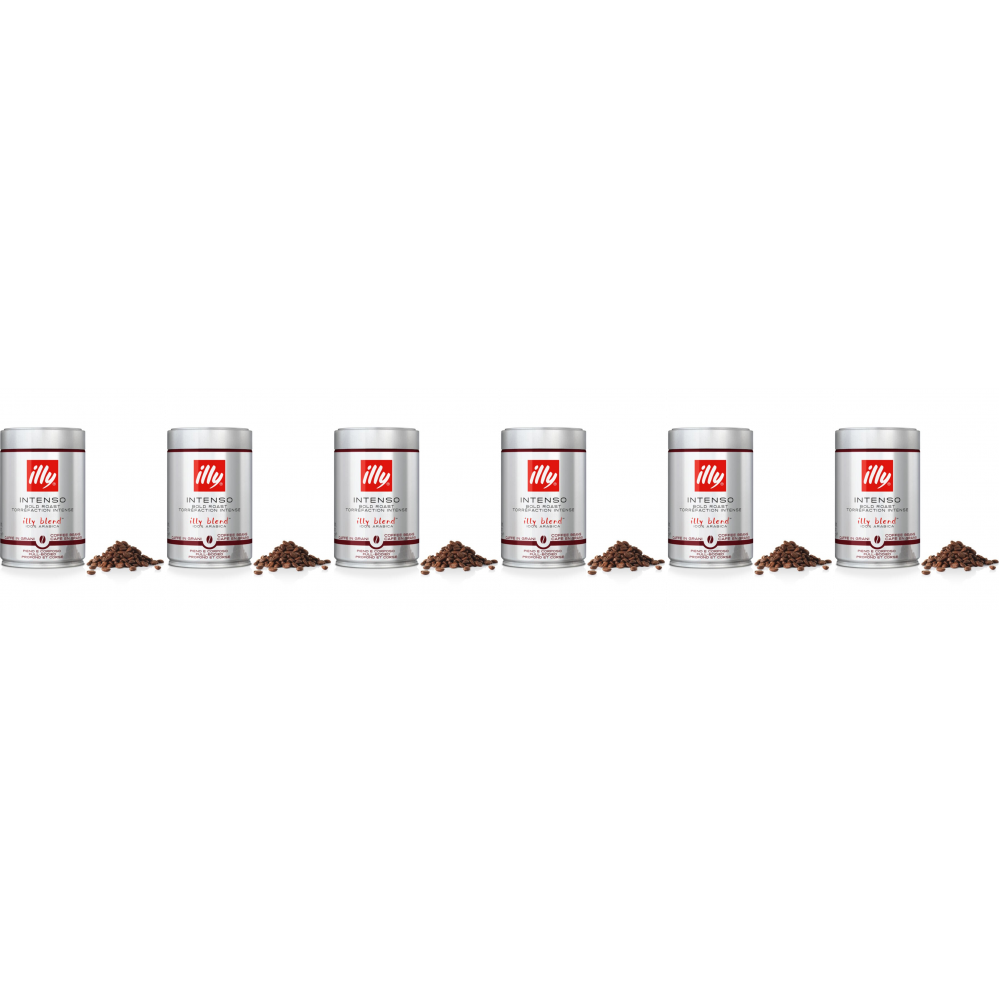 illy Intenso - koffiebonen - 6 x 250 gram