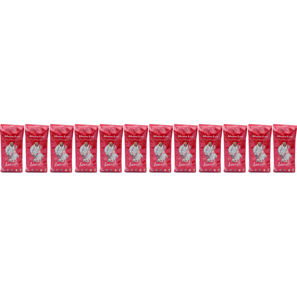 Lucaffé Mamma Lucia - koffiebonen - 12 x 1 kilo