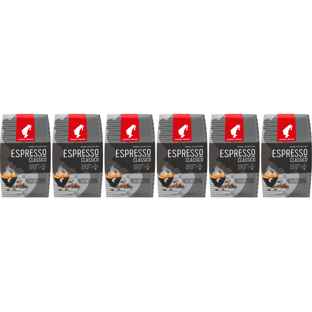 Julius Meinl Trend Collection Espresso Classico - koffiebonen - 6 x 1 kilo