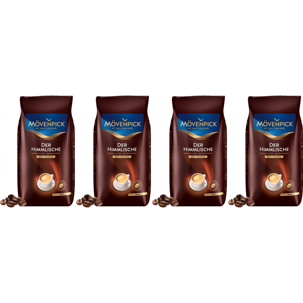 Mövenpick Der Himmlische - koffiebonen - 4 x 1 kilo