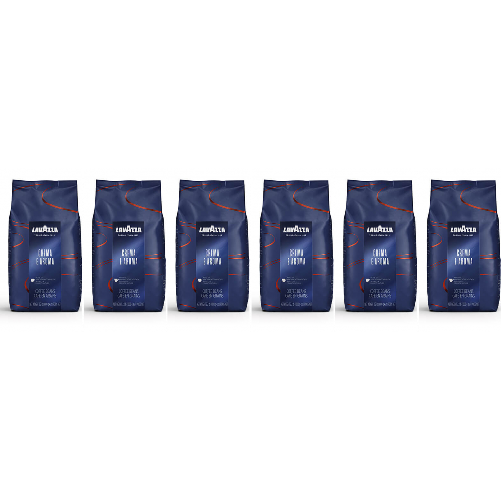 Lavazza Blue Line Crema e Aroma - koffiebonen - 6 x 1 kilo