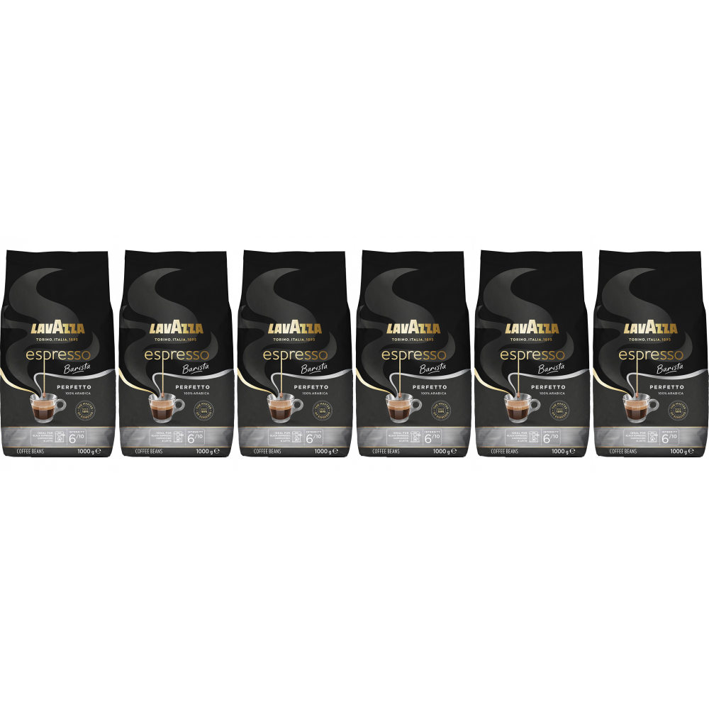 Lavazza Espresso Barista Perfetto - koffiebonen - 6 x 1 kilo