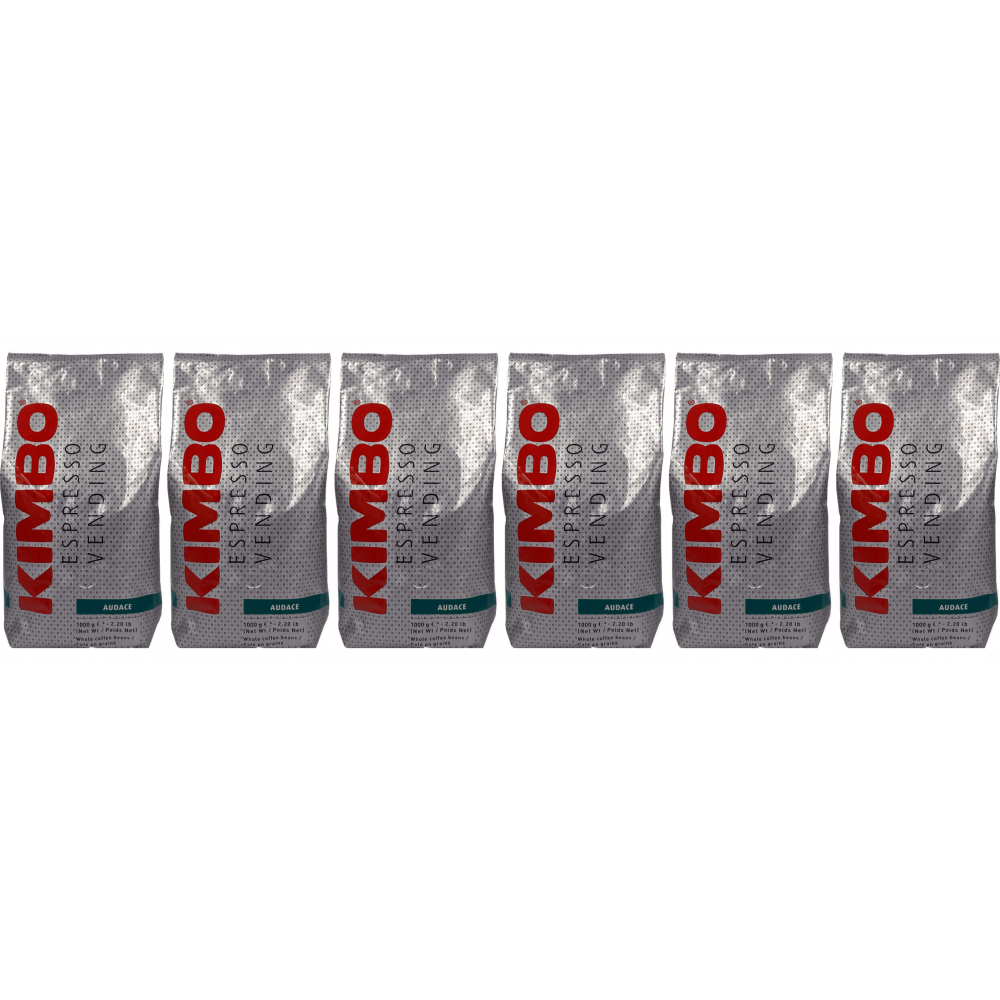 Kimbo Vending Audace - koffiebonen - 6 x 1 kilo