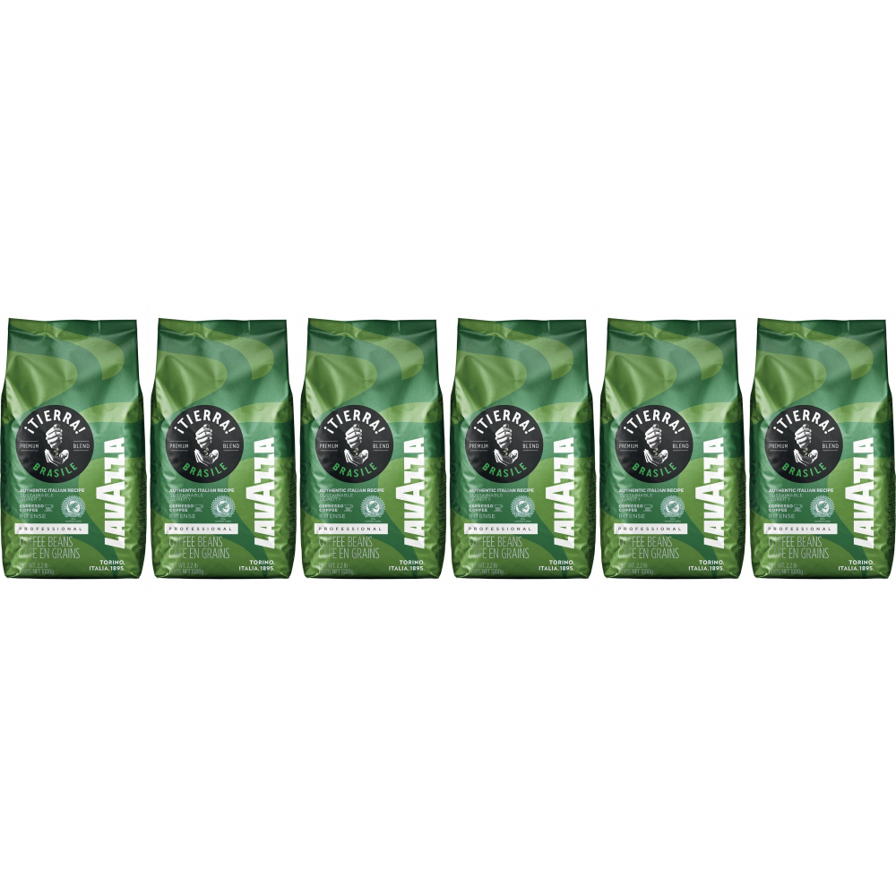 Lavazza ¡Tierra! Brasile - koffiebonen - 6 x 1 kilo