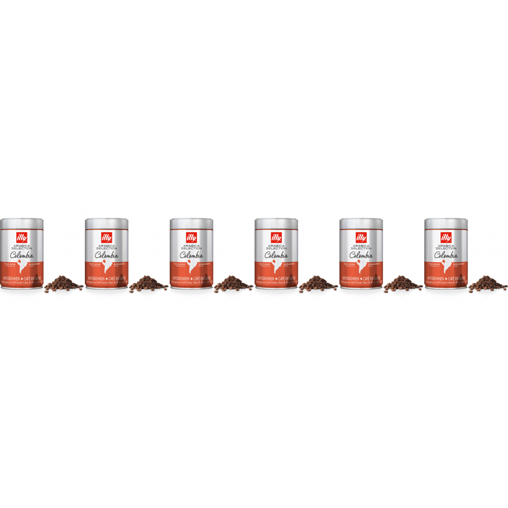 illy - Arabica Selection Colombia - 6 x koffiebonen - 250 gram
