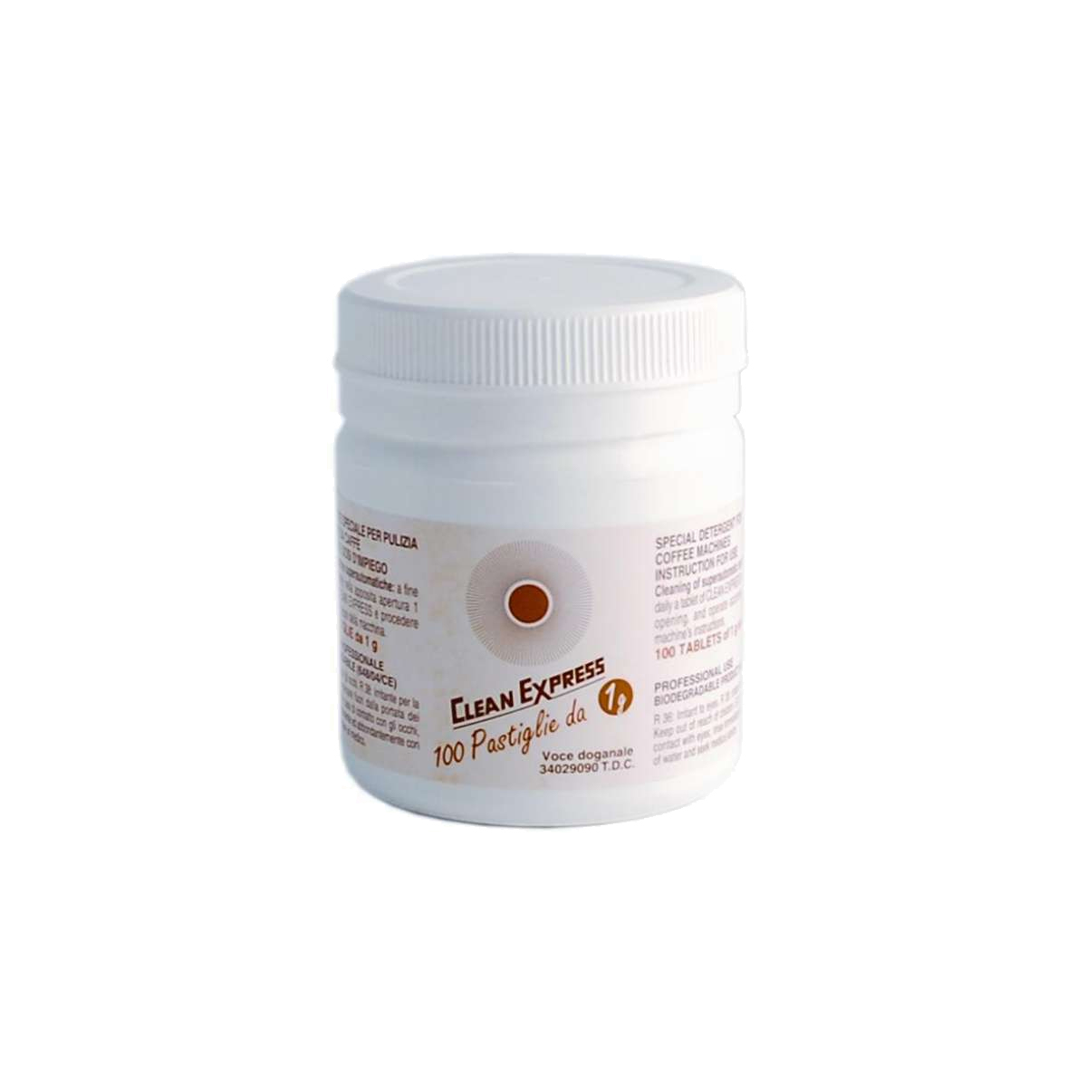 Reinigingstabletten koffiezetapparaat Clean Express 1 gram x 100 stuks reinigingstabletten voor alle koffieapparaten