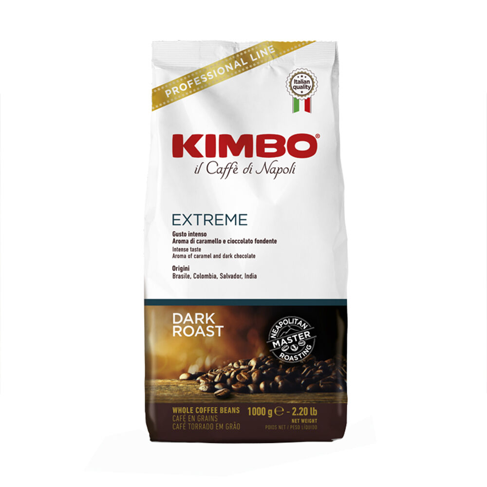 Kimbo Espresso Bar Extreme - koffiebonen - 6 x 1 kilo