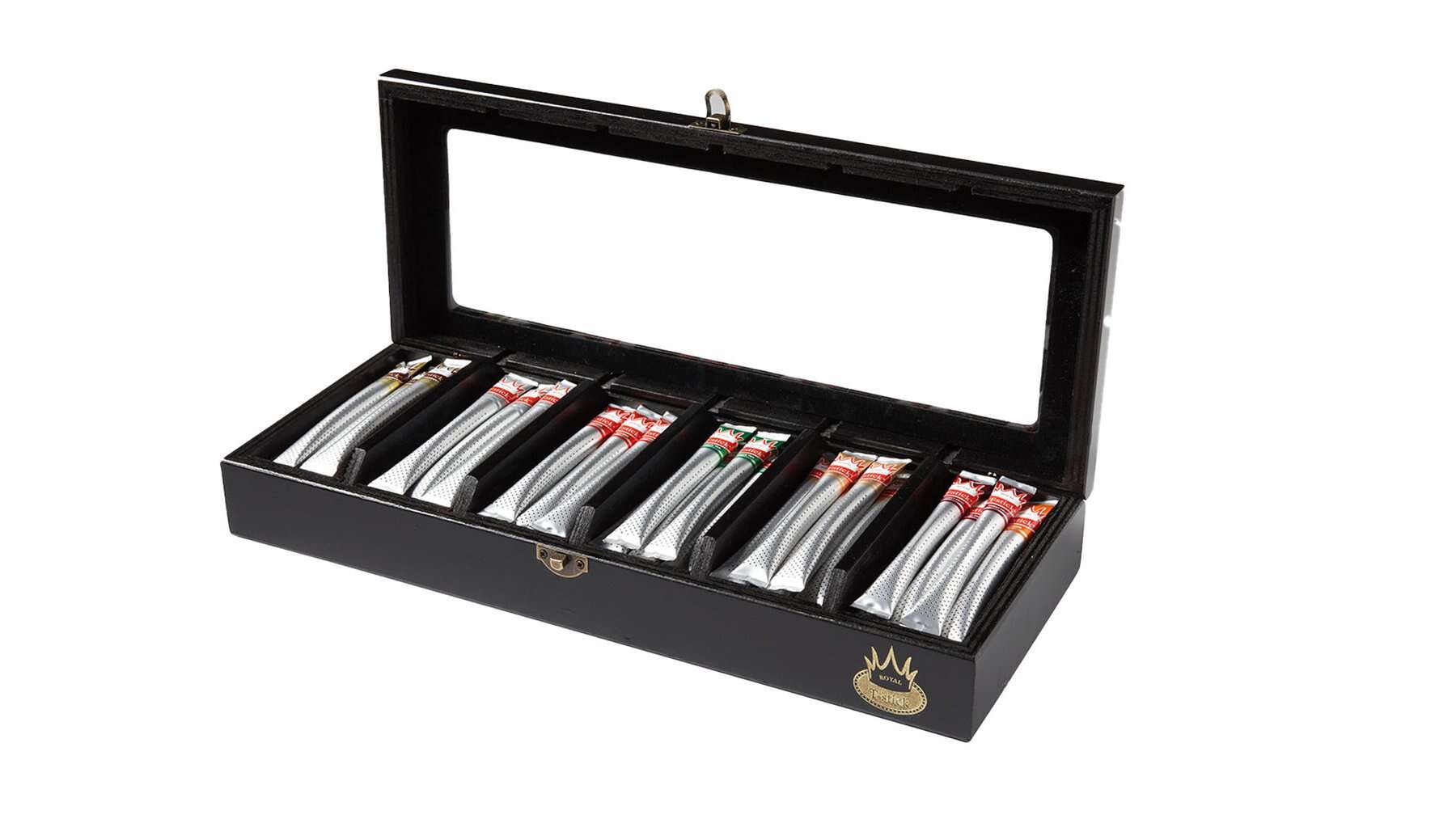 Royal T Theekist Zwart - Thee accessoires - 60 stuks