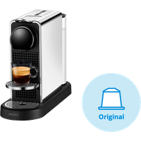 Krups Nespresso CitiZ Platinum XN610D RVS
