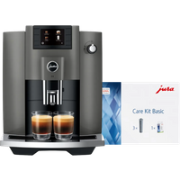 JURA E6 Dark Inox (EC) + Basis onderhoudspakket
