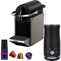 Krups Nespresso Pixie XN306T + Pierre Melkopschuimer
