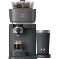 Philips Baristina Bean Swap BAR320/60 Zwart + Melkopschuimer