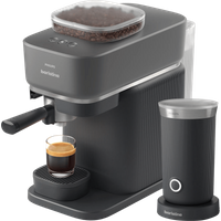 Philips Baristina BAR308/60 Zwart + Melkopschuimer