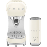SMEG ECF12CREU Creme + melkopschuimer