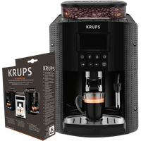 Krups EA8150 Zwart + Onderhoudskit